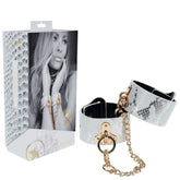 Ouch Florence Collection Handcuffs Premium Bonded Leather Iridescent Finish > Bondage Gear > Handcuffs